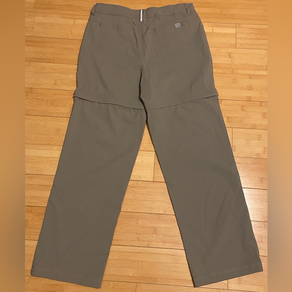 L.L.Bean Boys Convertible Hiking Outdoor Pants | Zip-Off Shorts | Size 16 - Picture 3 of 10